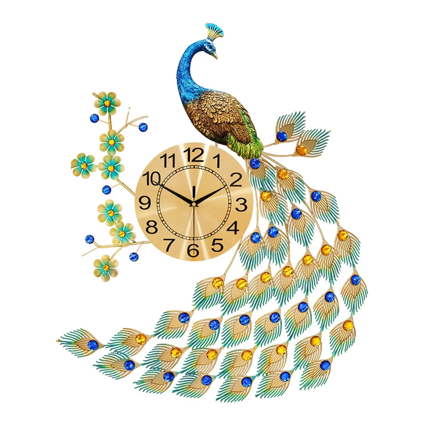 MajesticPeacock - elegant ur med påfugl
