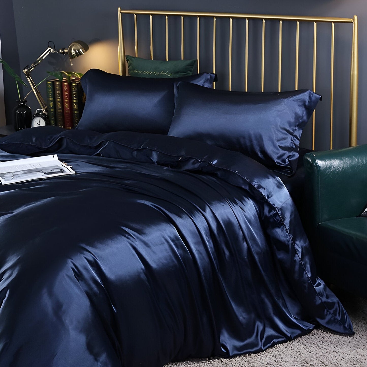 Luxe Silk Dyne - luksuriøs mulberry silke dynebetræk sæt