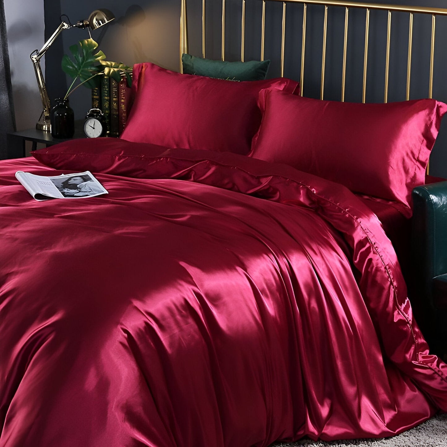 Luxe Silk Dyne - luksuriøs mulberry silke dynebetræk sæt