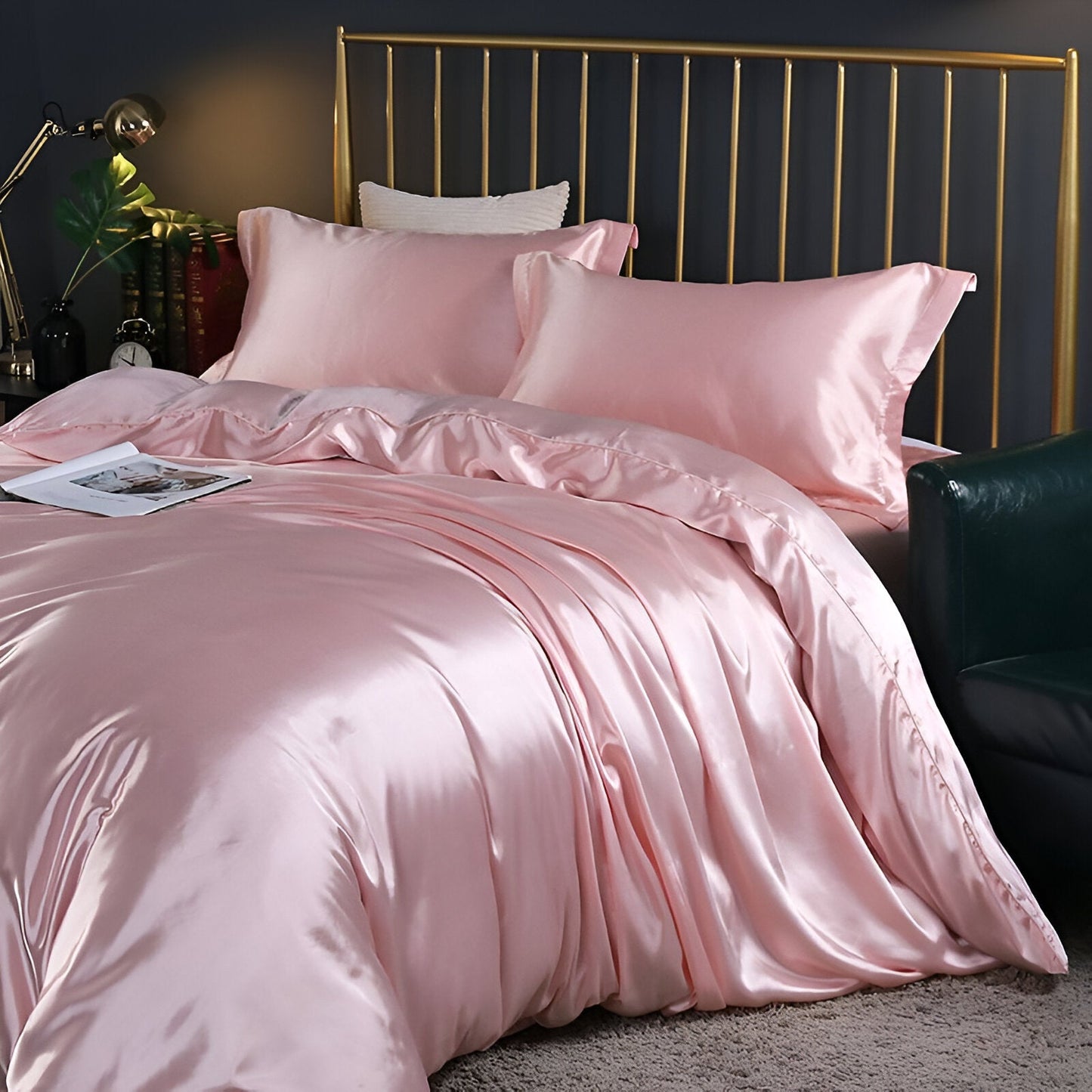 Luxe Silk Dyne - luksuriøs mulberry silke dynebetræk sæt