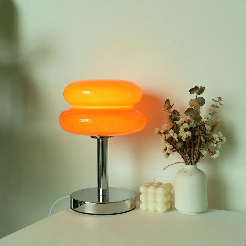 Sweetglow - macaron bordlampe i glas