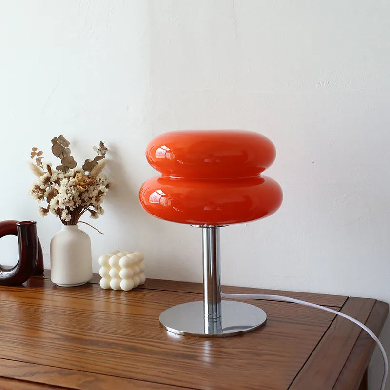 Sweetglow - macaron bordlampe i glas