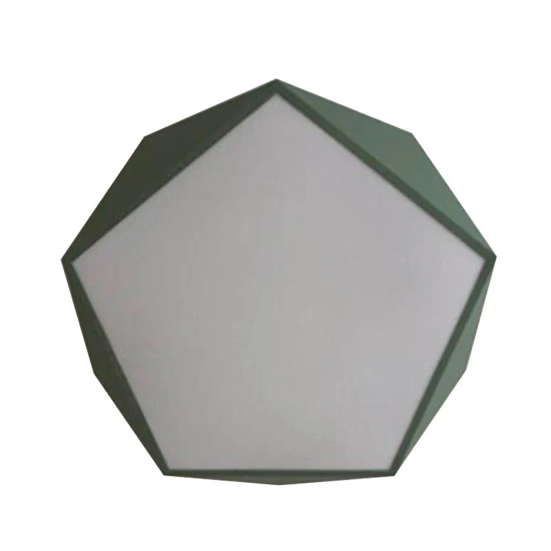 Luminapolygon - macaron femkantet loftslampe