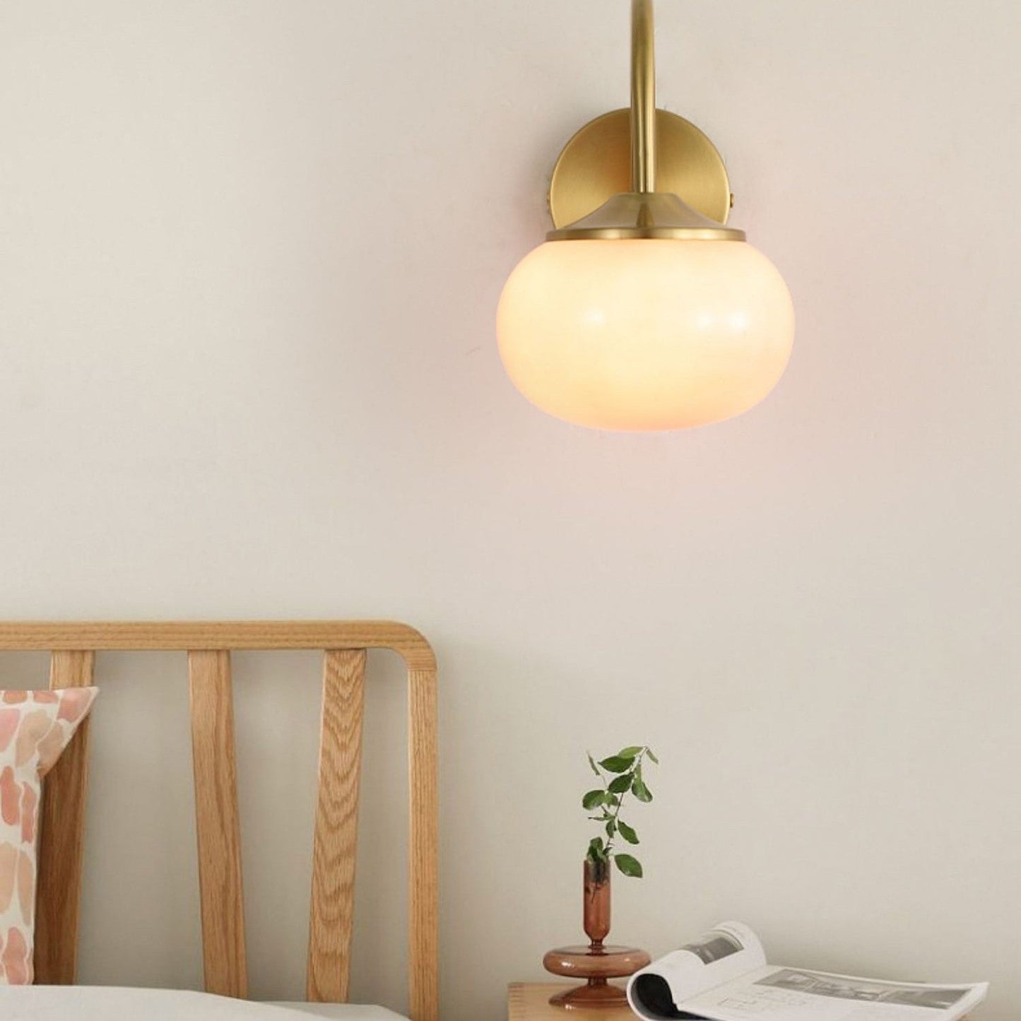 Marshmallow glow | blød væglampe i design