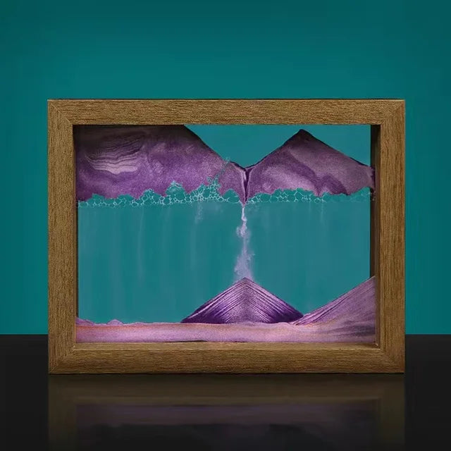 Gyroskopisk - roterende sanddekoration