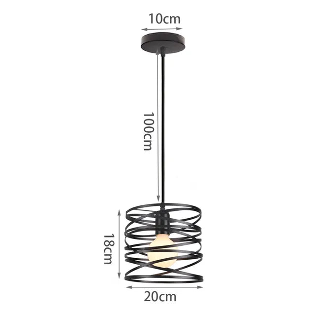LoftLoop - Industrial twist pendel