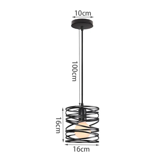 LoftLoop - Industrial twist pendel