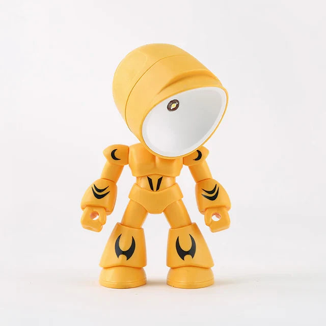 AdorableBot - sød robot-bordlampe