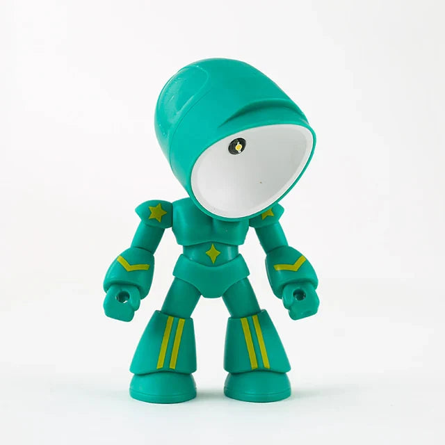 AdorableBot - sød robot-bordlampe