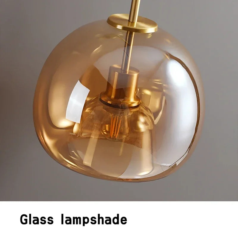 Essenceglow - minimalistisk loftslampe i glas