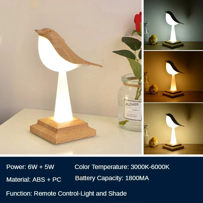 PlumeIlluminate - kster vogel bordlampe
