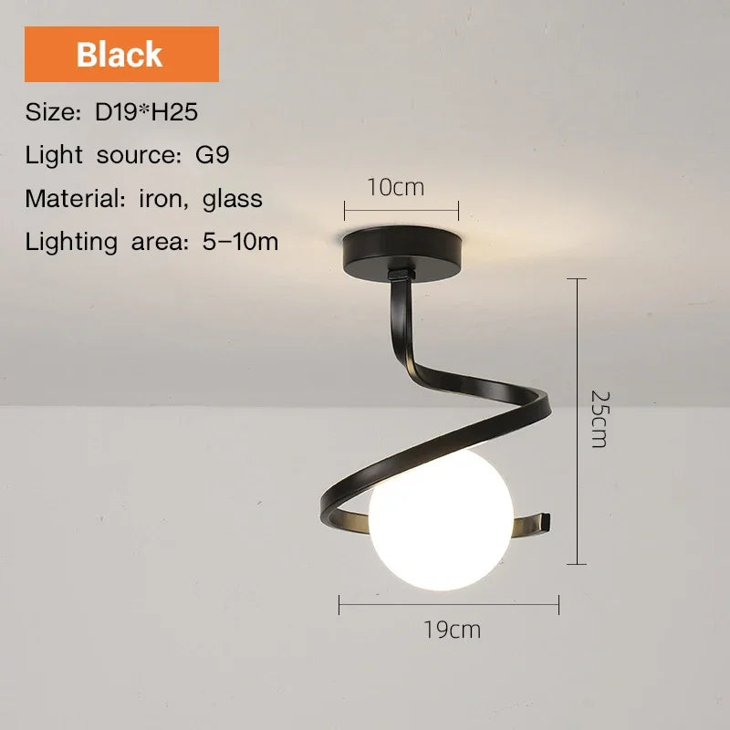 luxeglo - moderne loftslampe