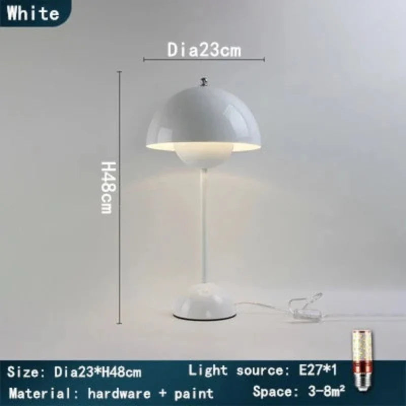 Danishmeadow - svampeformet macaron bordlampe