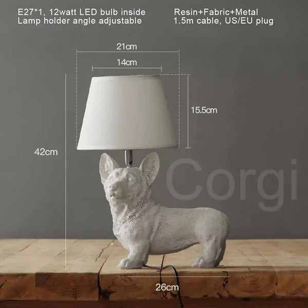Woofglow - hvalpe bordlampe