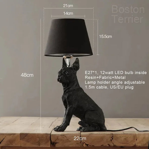 Woofglow - hvalpe bordlampe