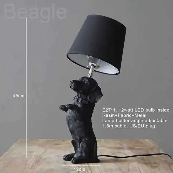 Woofglow - hvalpe bordlampe
