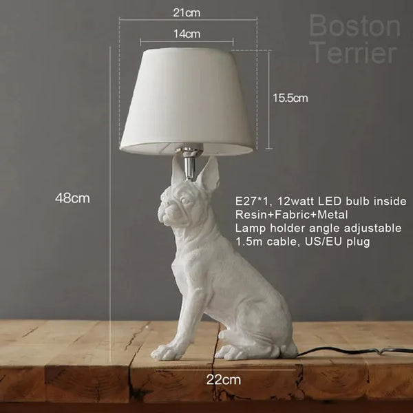 Woofglow - hvalpe bordlampe