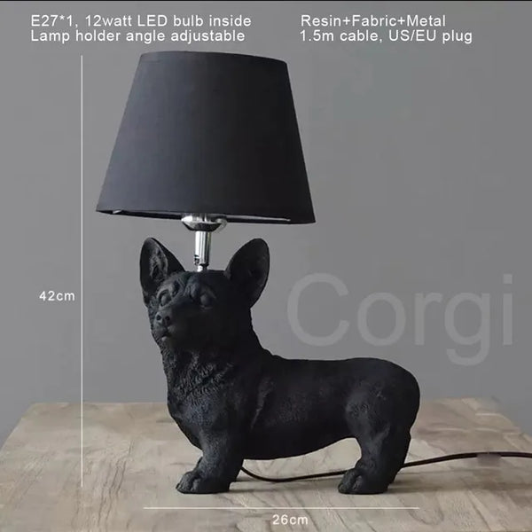 Woofglow - hvalpe bordlampe