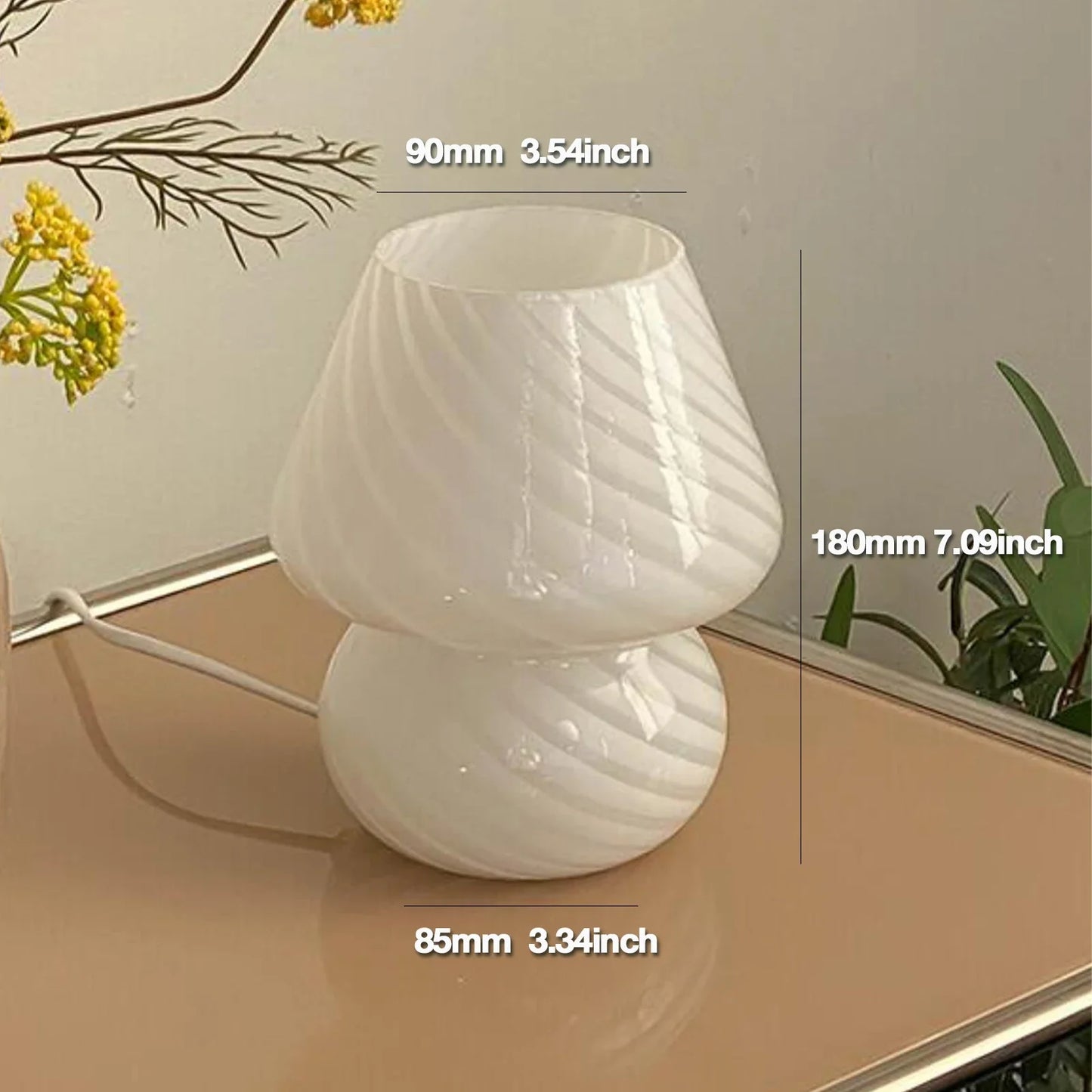 Glasscrafted - lampe lavet af murano glas