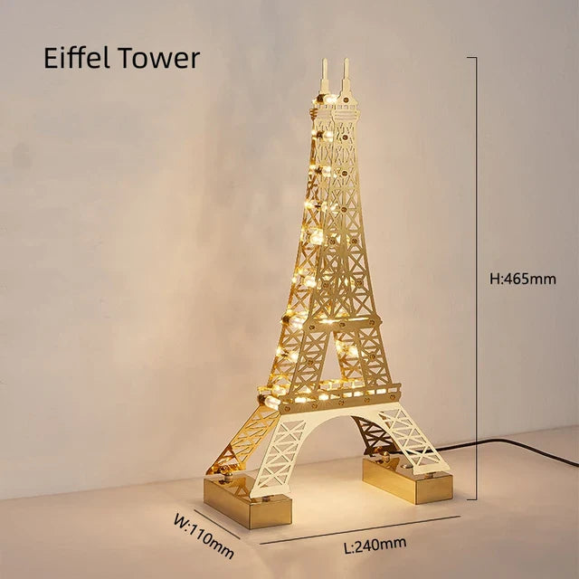 DutchGlow - bordlampe med pariserhjul
