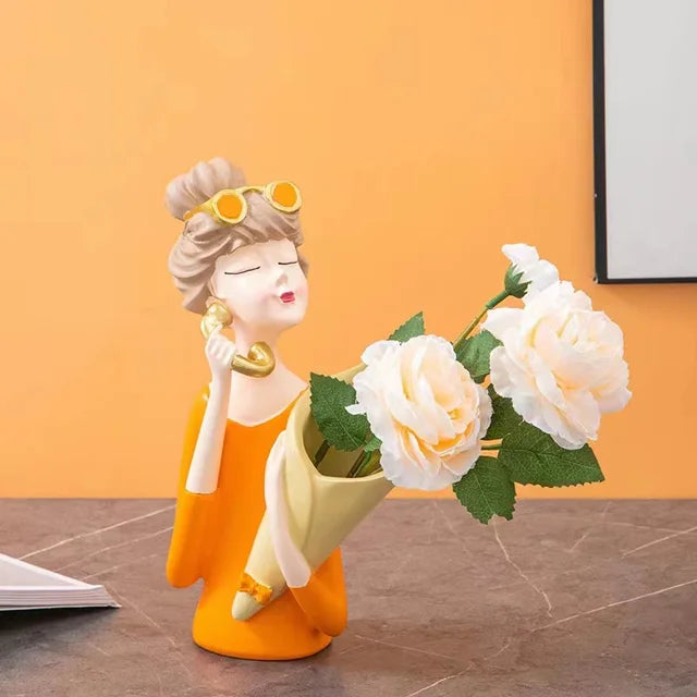 FloralFinesse - pige vase decor