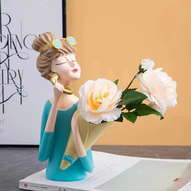 FloralFinesse - pige vase decor