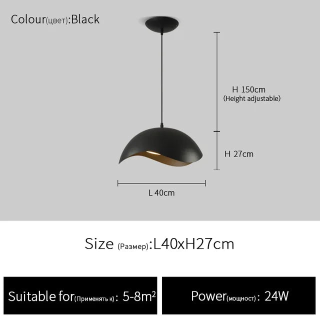 IceCrystal - nordiske led-pendler