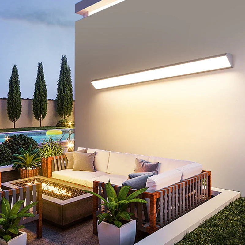 Patioglow - vandtæt led-væglampe