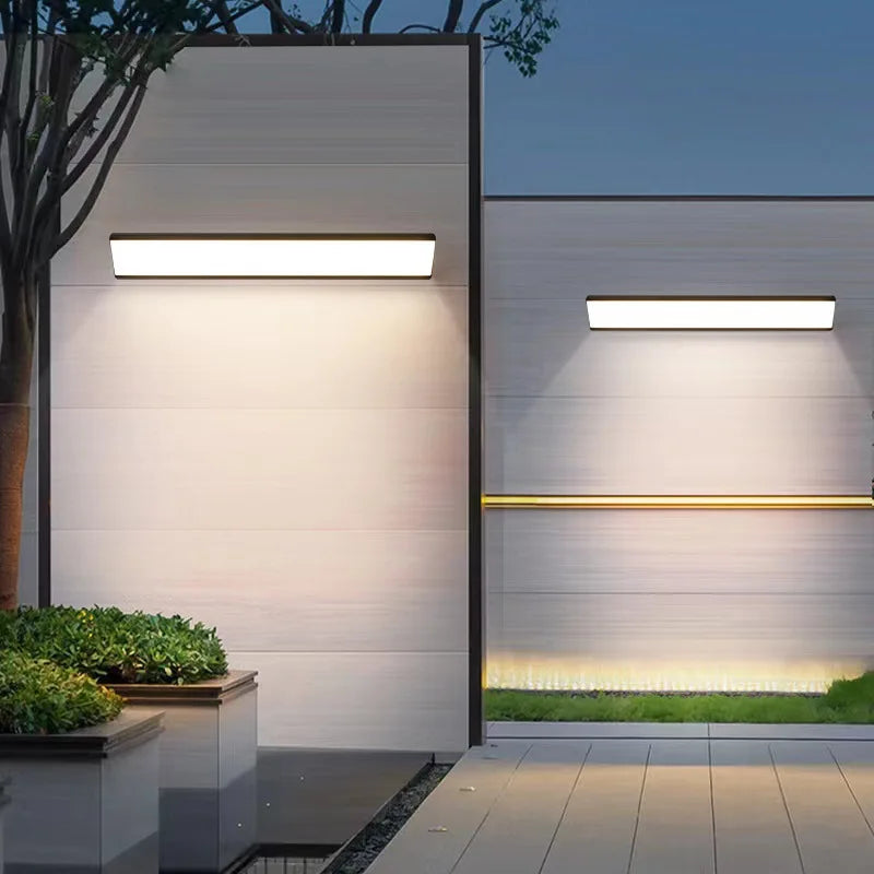 Patioglow - vandtæt led-væglampe