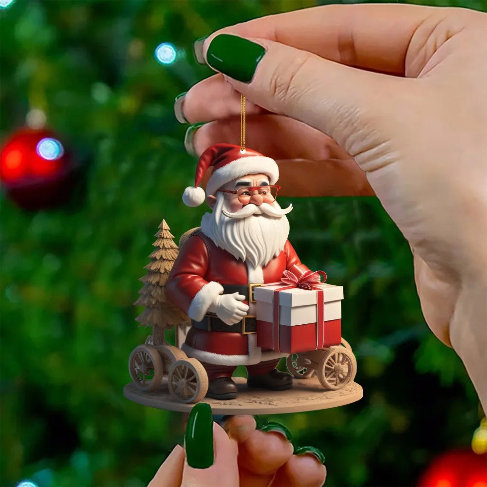 FestiveClaus | julemandens juletræsdekoration hængende