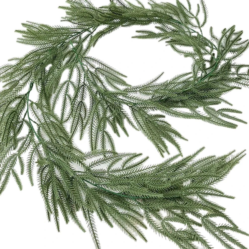 GreenChristmas | realistisk grankranse-dekoration