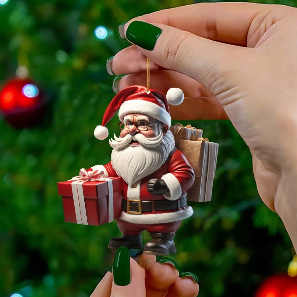 FestiveClaus | julemandens juletræsdekoration hængende