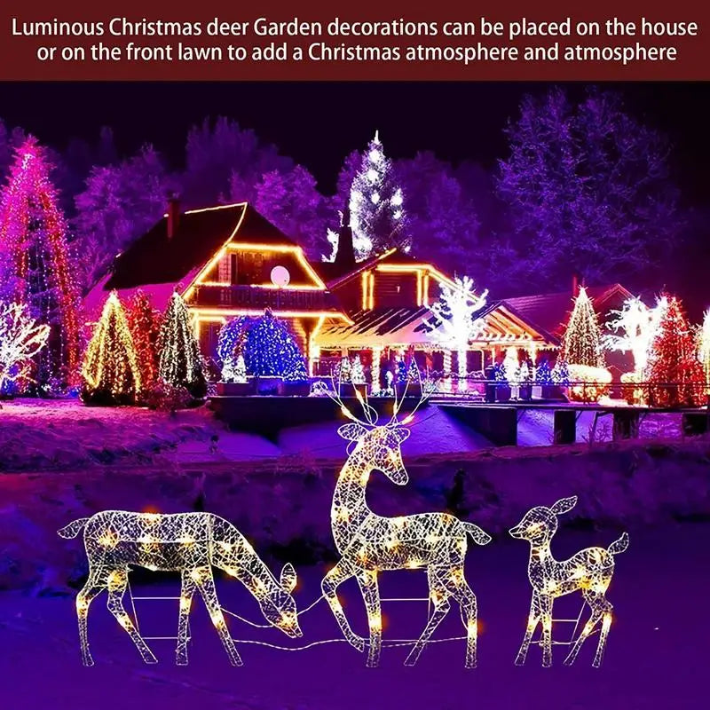 Glowingdeer | rensdyr-juledekoration