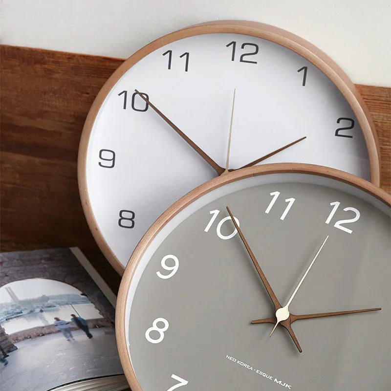 Transcendtime | vægur lavet af træ og glas