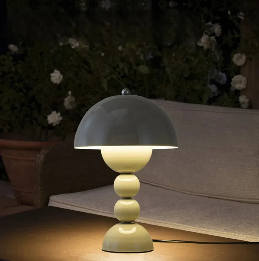 Nordic champignon dæmpbar led bordlampe | usb genopladelig