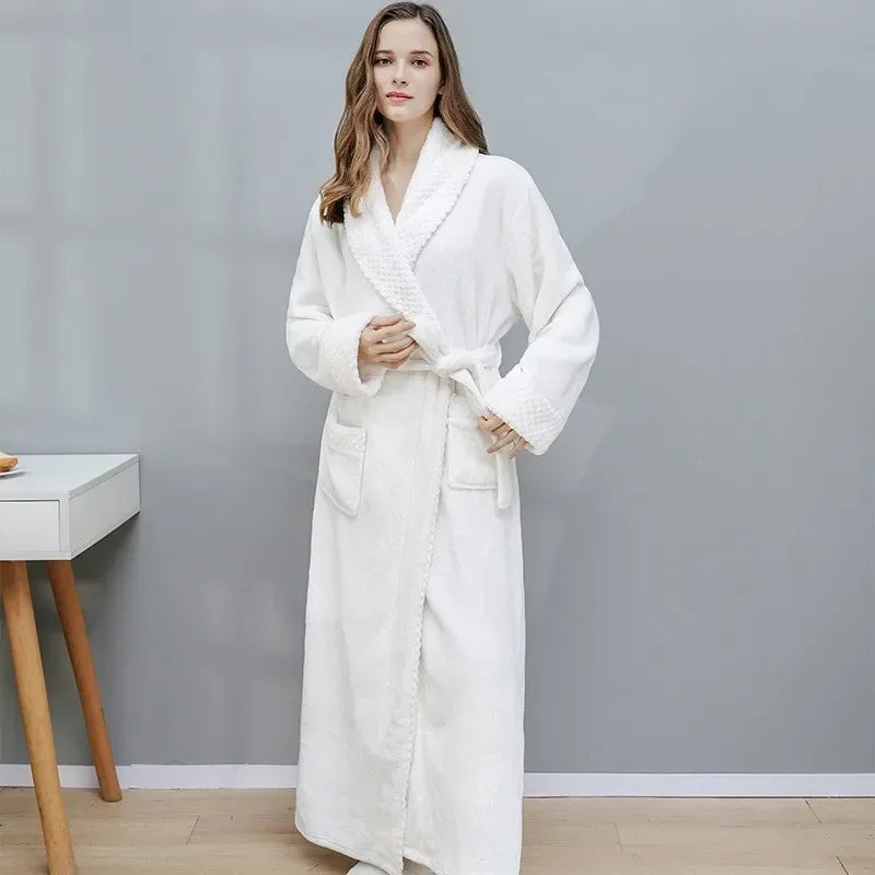 VelvetWrap | fluffy badekåbe og sovekåbe