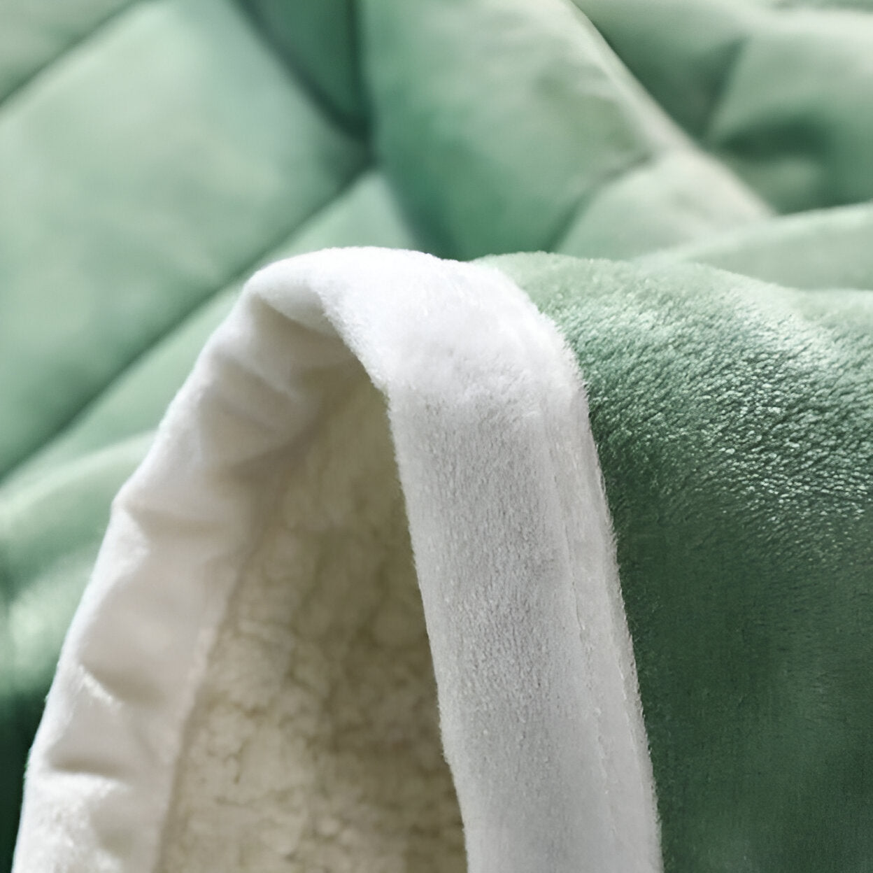 Luksus Sherpa fleece tæppe - super blødt, utrolig hyggeligt og varmt