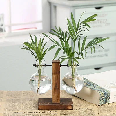VerdantVistas - terrarium hydroponisk plantevase