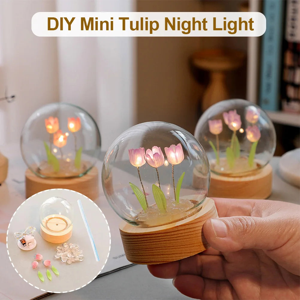 Tulipglow - tulip bordlampe til skrivebordet