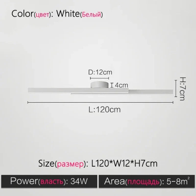 ModernityGlow - minimalistisk loftslampe til stuen