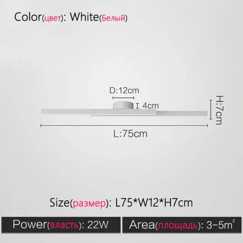 ModernityGlow - minimalistisk loftslampe til stuen