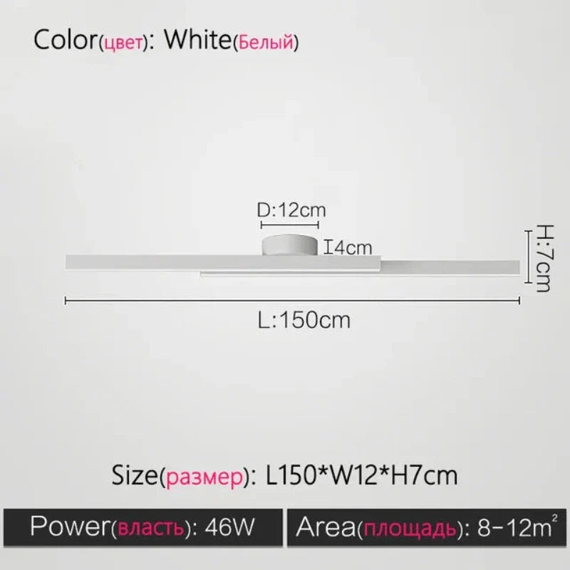 ModernityGlow - minimalistisk loftslampe til stuen