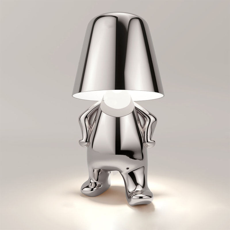 RegalGlow | gylden man bordlampe