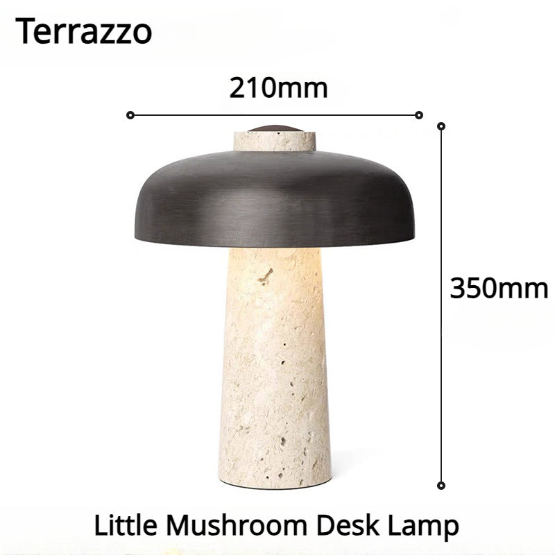 StoneLuxe | skrivebordslampe i marmor