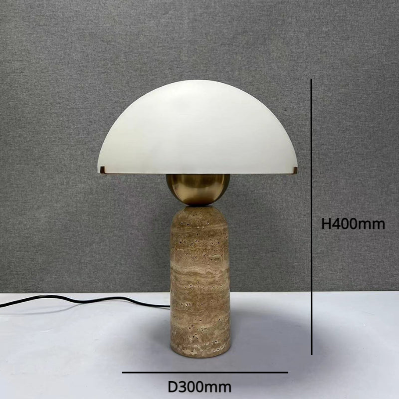 StoneLuxe | skrivebordslampe i marmor