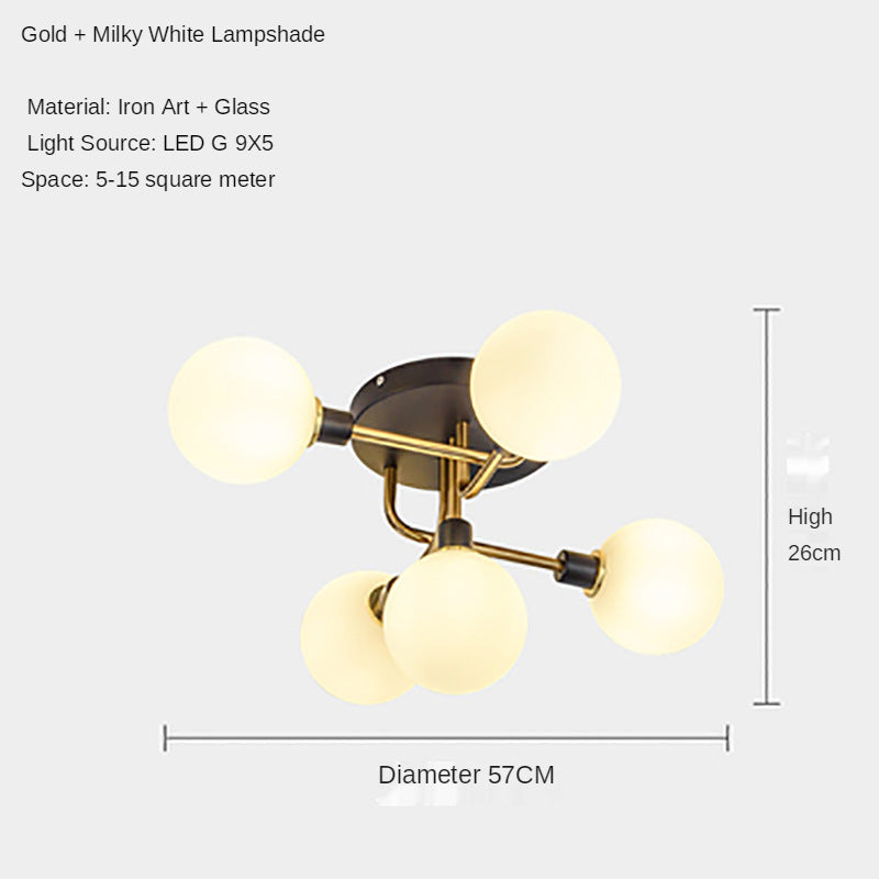 GlassyGlow - gennemsigtig loftslampe