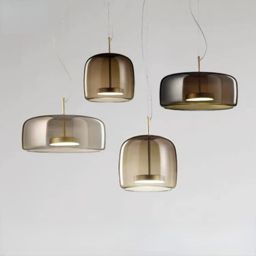 Moderne pendellamper i glas