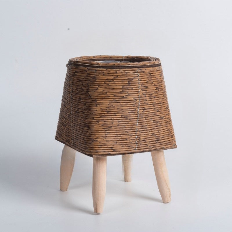 WeaveStand | blomsterkrukke i rattan