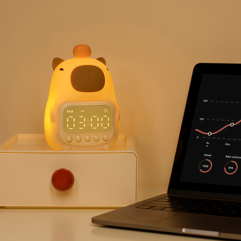 CapyGleam | capybara natlampe LED