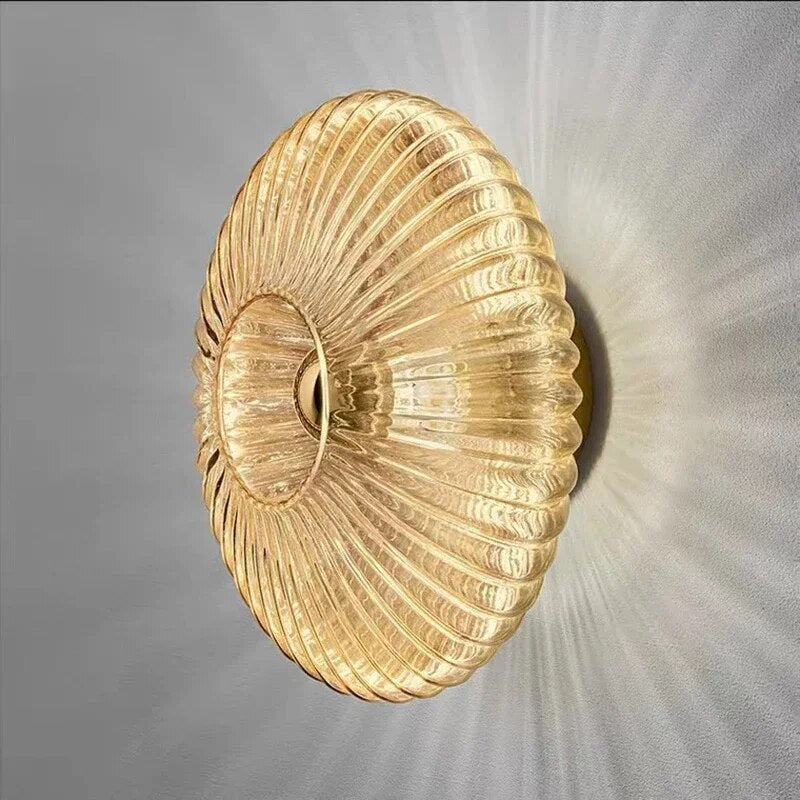 Nimbusflux - væglamper i glas ripple lights